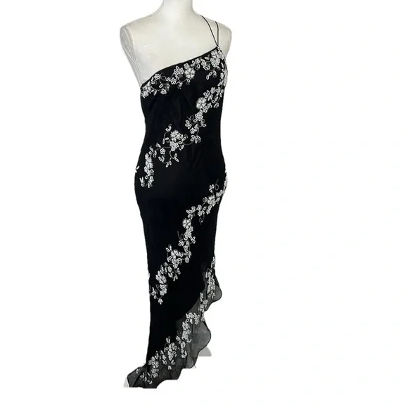 sequin beaded mini dress Lala Sequin Beaded Mini Dress main image 0